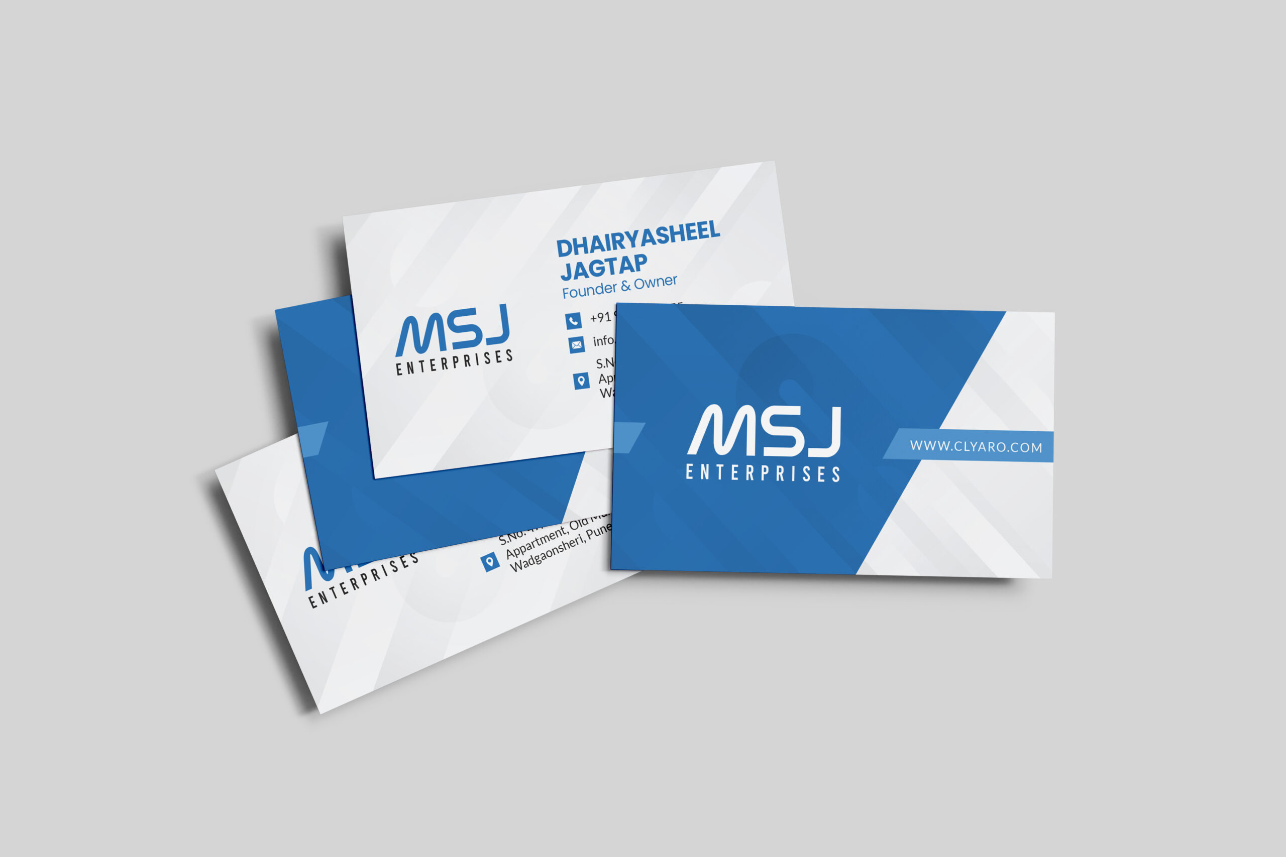 Minimal Business Card Design Mockup