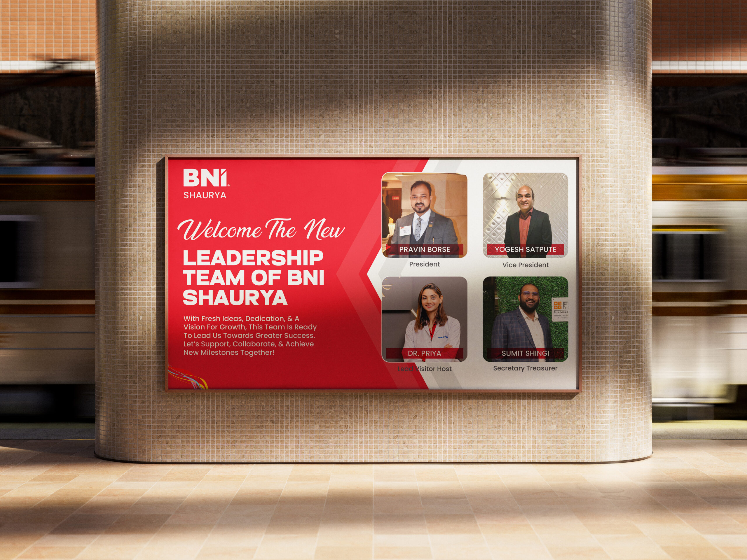 BNI Shaurya Visual Branding Element