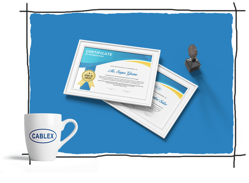 Project 10 stationery design